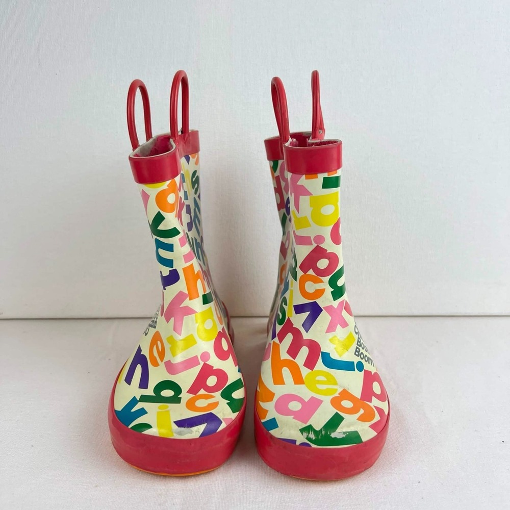 Guc Chicka Chicka Boom Boom Rain Boots Waterproof Size 8 Toddler